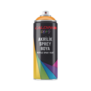 Caterpillar Sarı Sprey Boya