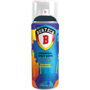 Burtech Universal Mat Antrasit Gri Sprey Boya 400 ML