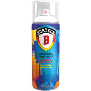 Burtech Universal Mat Beyaz Sprey Boya