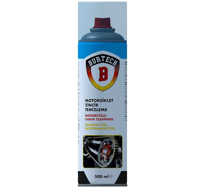 Burtech Motosiklet Zincir Temizleme 500 ML