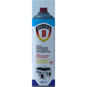 Burtech EGR & Karbiratör Gaz Kelebeği Temizleme 500 ML