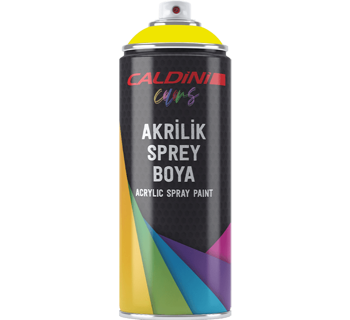 Floresan Sarı Sprey Boya