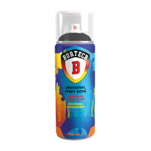 Burtech Universal Yarı Mat Siyah Sprey Boya