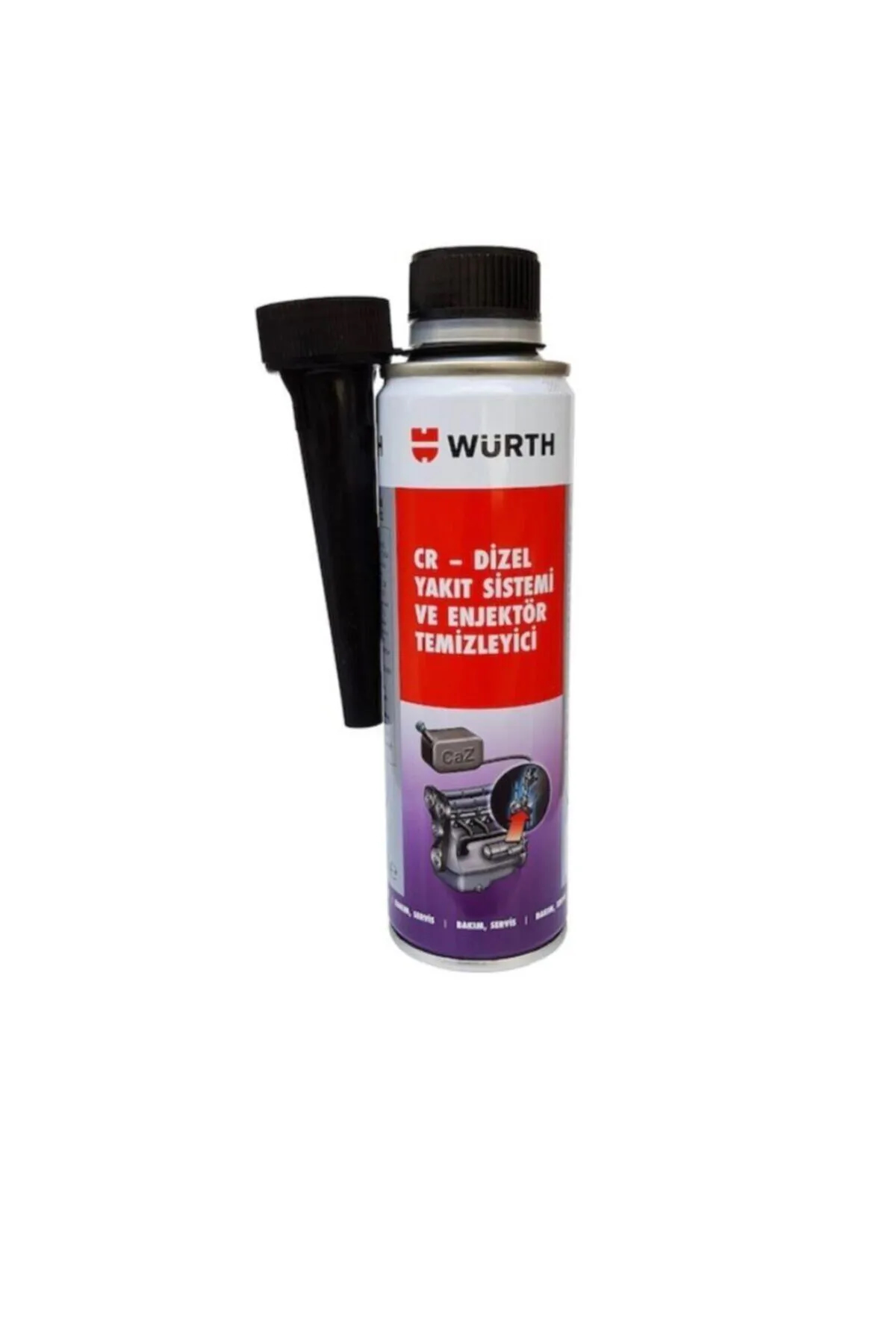 Würth Dizel Yakıt Sistemi ve Enjektör Temizleyici 300 Ml