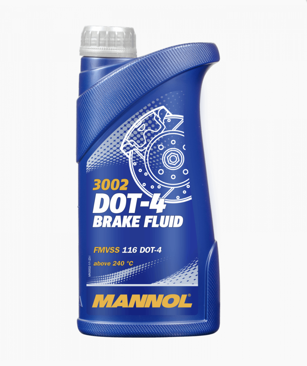 3002 MANNOL Brake Fluid DOT-4 1Lt