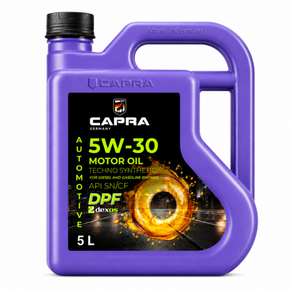 Capra 5W-30 DPF 5 Litre Tam Sentetik Motor Yağı