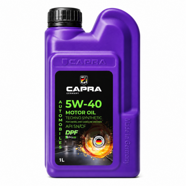Capra 5W-40 DPF 1 Litre Tam Sentetik Motor Yağı