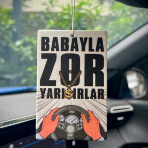 BABAYLA ZOR YARIŞIRLAR ARAÇ KOKUSU