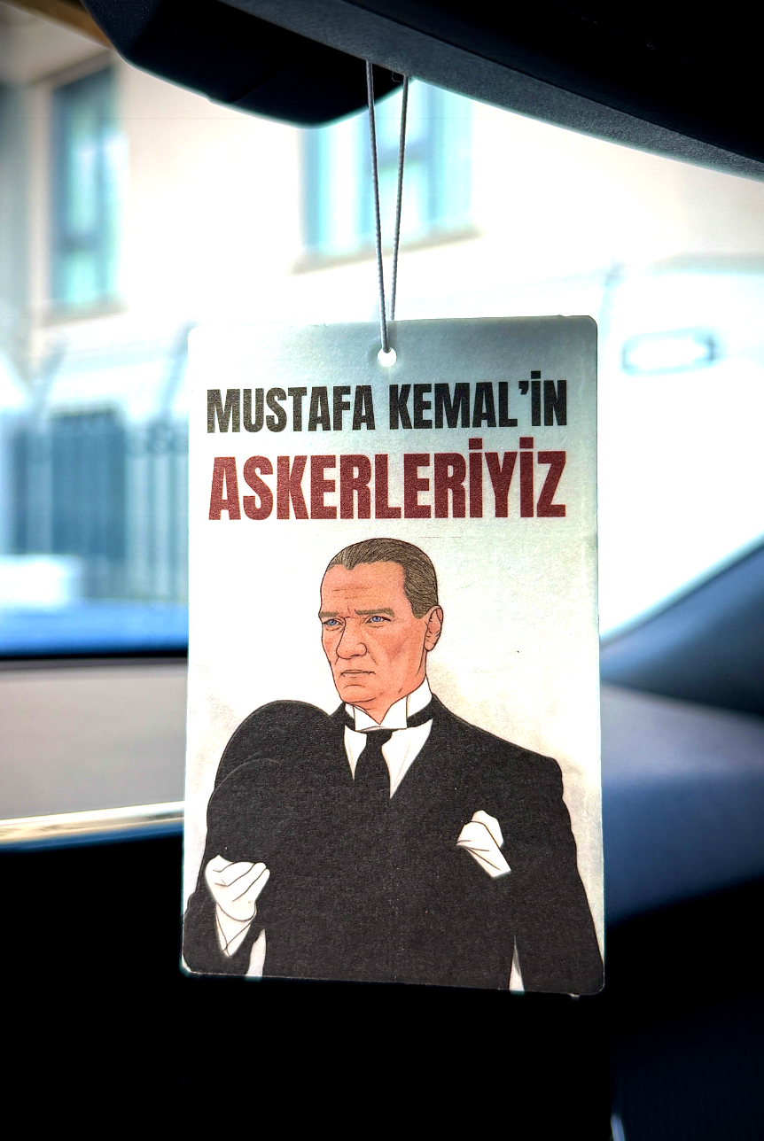 MUSTAFA KEMAL’İN ASKERLERİYİZ ARAÇ KOKUSU
