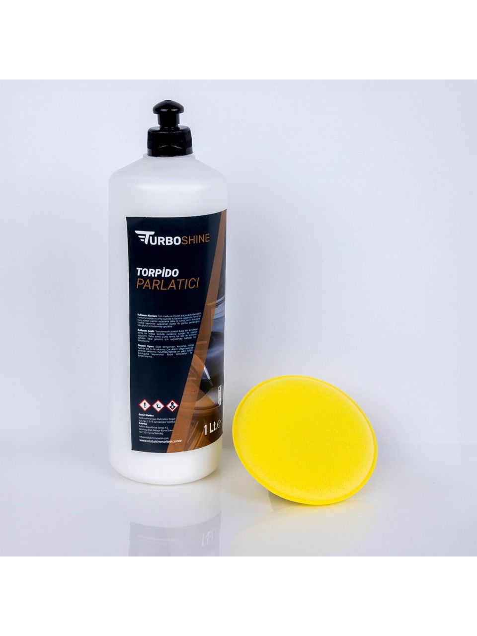 TURBO SHINE TORPİDO PARLATICI PREMİUM PED HEDİYELİ – 1 LİTRE