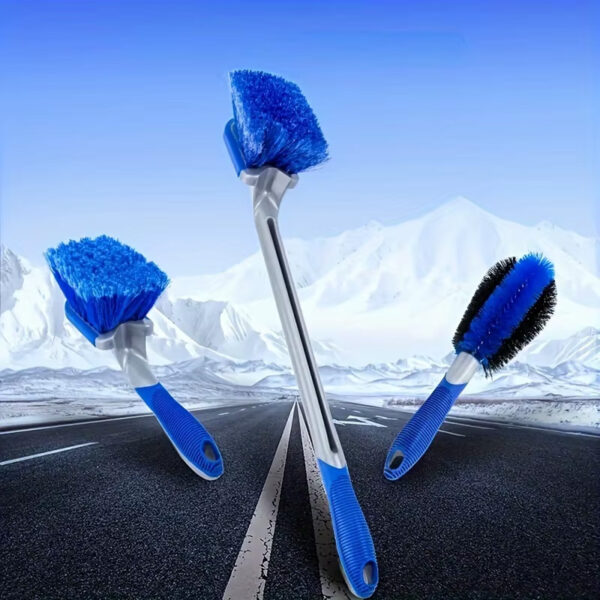 SuperClean Jant & Lastik Fırça Seti 3 Adet