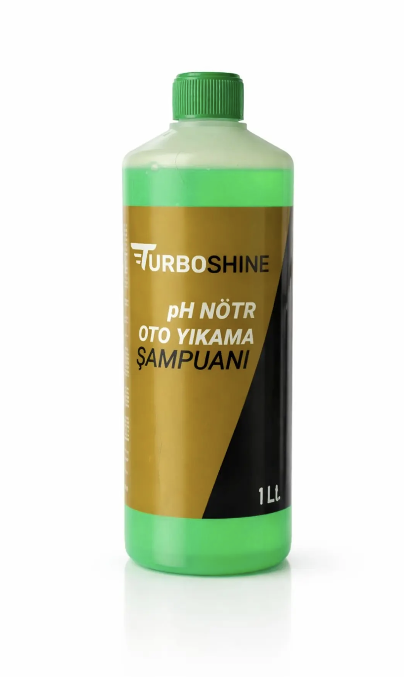 Turbo Shine pH Nötr Oto Yıkama Şampuanı 1 Litre