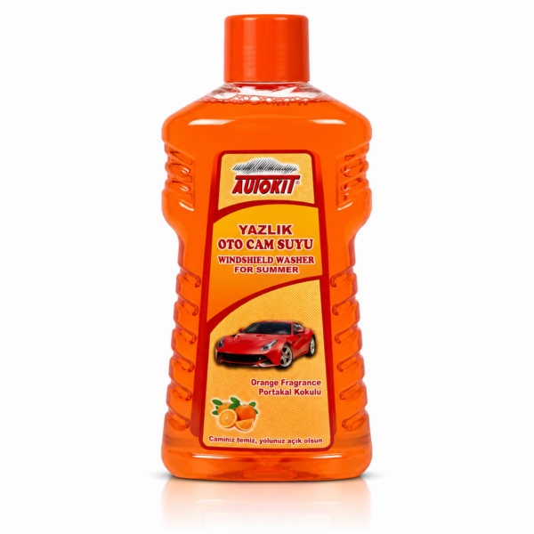 Autokit Yazlık Cam Suyu Portakal Aromalı 1 Litre