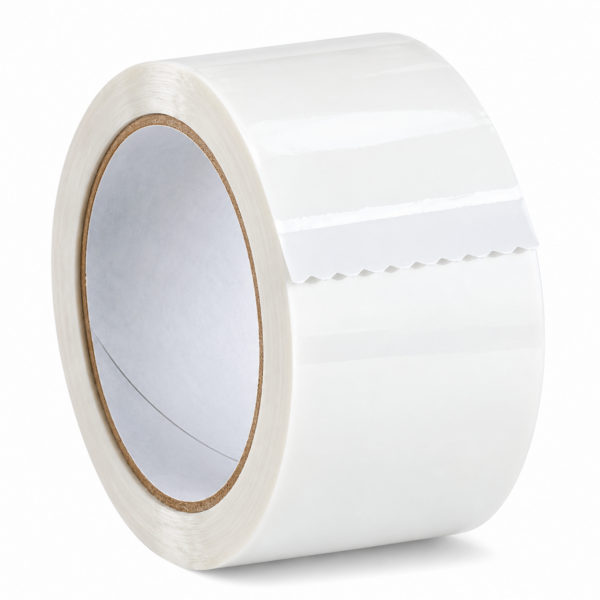 Beyaz Koli Bandı 45 mm × 100 Metre – Hotmelt